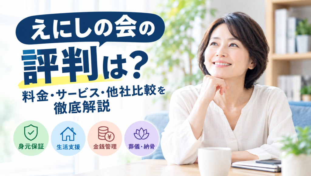 えにしの会の評判は？料金・サービス・他社比較を徹底解説【一般社団法人】